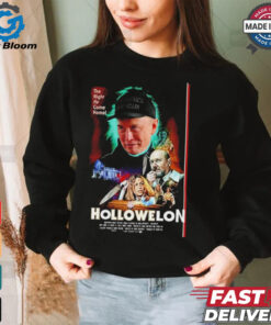 Hollowelon Elon Musk Dark Maga the night he came home shirt