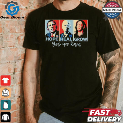 Hope Heal Grow President Kamala Harris 2024 Shirt