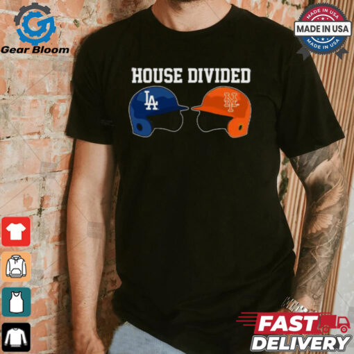 House Divided Los Angeles Dodgers Vs New York Mets Shirt