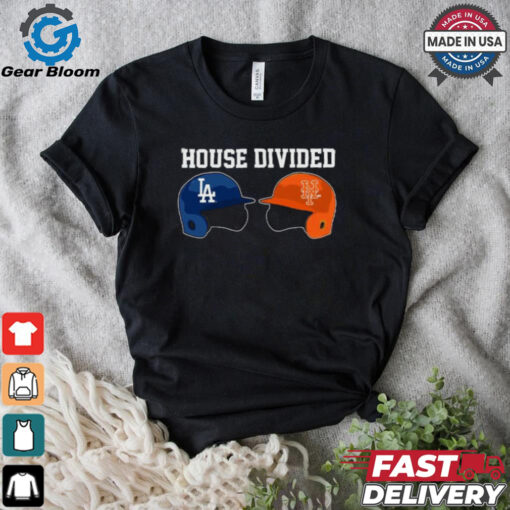 House Divided Los Angeles Dodgers Vs New York Mets Shirt