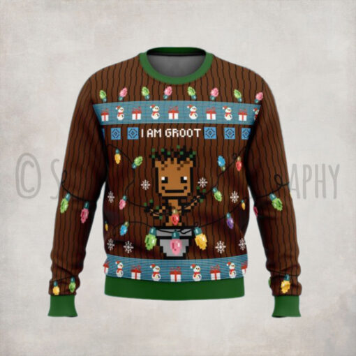 I Am Groot Ugly Christmas Sweater