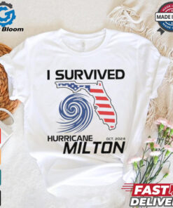 I Survived Hurricane Milton 2024 Florida Strong Survivor shirt