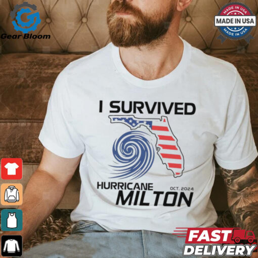 I Survived Hurricane Milton 2024 Florida Strong Survivor shirt