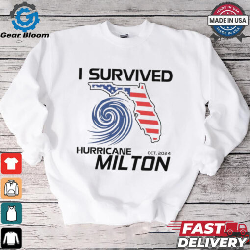 I Survived Hurricane Milton 2024 Florida Strong Survivor shirt