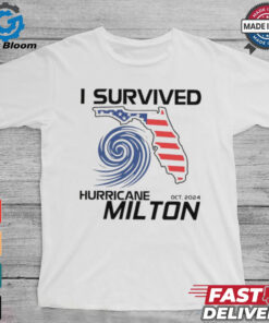 I Survived Hurricane Milton 2024 Florida Strong Survivor shirt