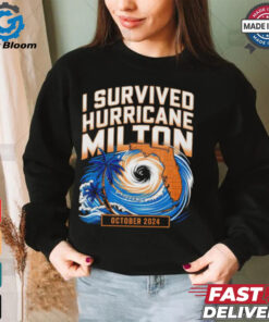 I Survived Hurricane Milton October 2024 shirt