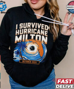 I Survived Hurricane Milton October 2024 shirt