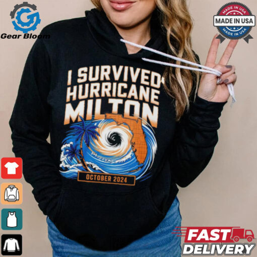 I Survived Hurricane Milton October 2024 shirt