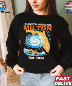 I Survived Hurricane Milton Strong October 2024 Shirt