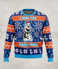 I Wish You Warm Hugs Ugly Christmas Sweater