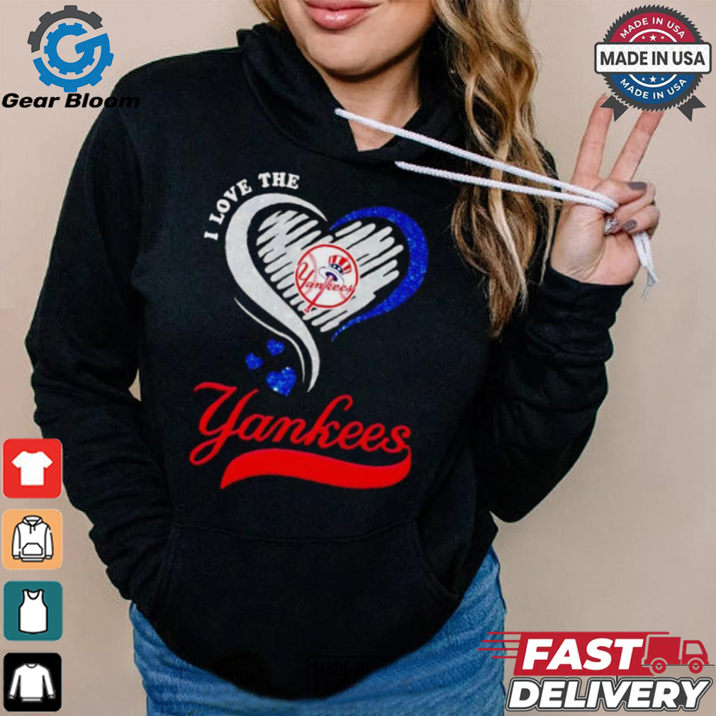 I love the Yankees diamond heart shirt I love the Yankees diamond heart shirt