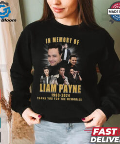 In Memory Of Liam Payne 1993 2024 Thank You For The Memories Gift For Fans T Shirt