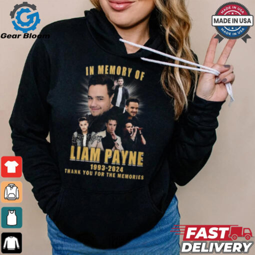 In Memory Of Liam Payne 1993 2024 Thank You For The Memories Gift For Fans T Shirt