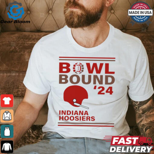 Indiana Hoosiers 2024 Bowl Bound Helmet Shirt