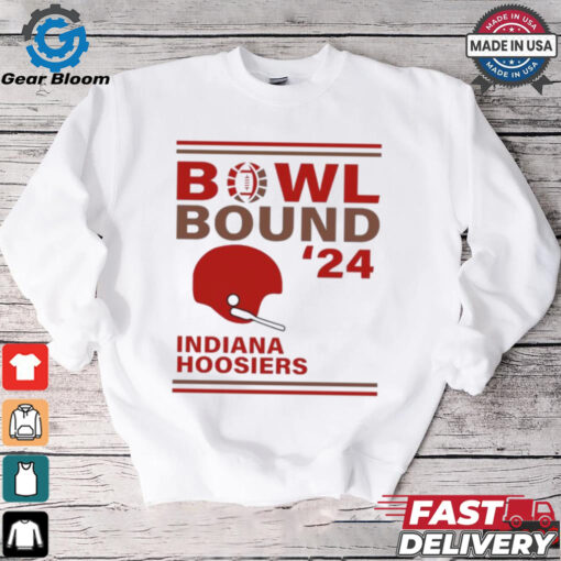 Indiana Hoosiers 2024 Bowl Bound Helmet Shirt