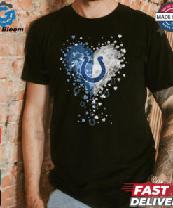 Indianapolis Colts Crystal Heart Shirt