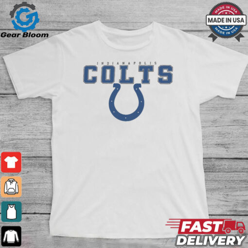 Indianapolis Colts Gameday Couture Women_s Big Goals Oversized shirt