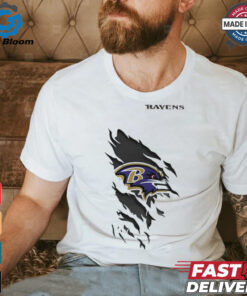 Inside me Baltimore Ravens scratches 2024 shirt