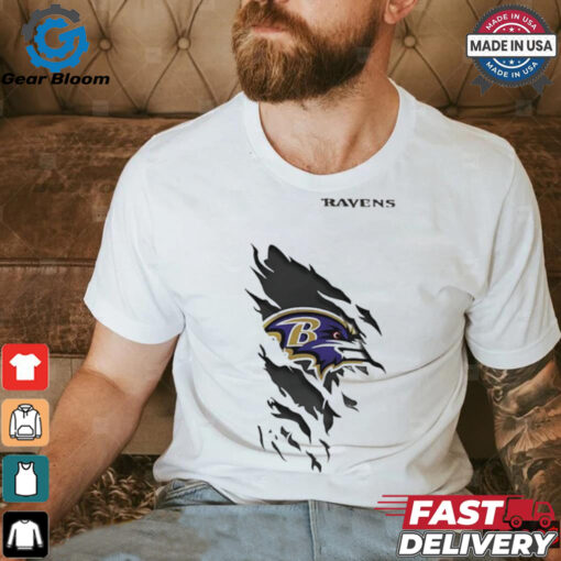 Inside me Baltimore Ravens scratches 2024 shirt