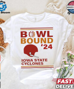 Iowa State Cyclones 2024 Bowl Bound Helmet Shirt