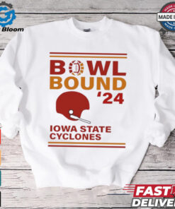 Iowa State Cyclones 2024 Bowl Bound Helmet Shirt