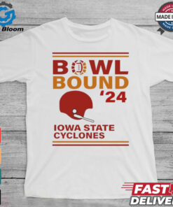 Iowa State Cyclones 2024 Bowl Bound Helmet Shirt