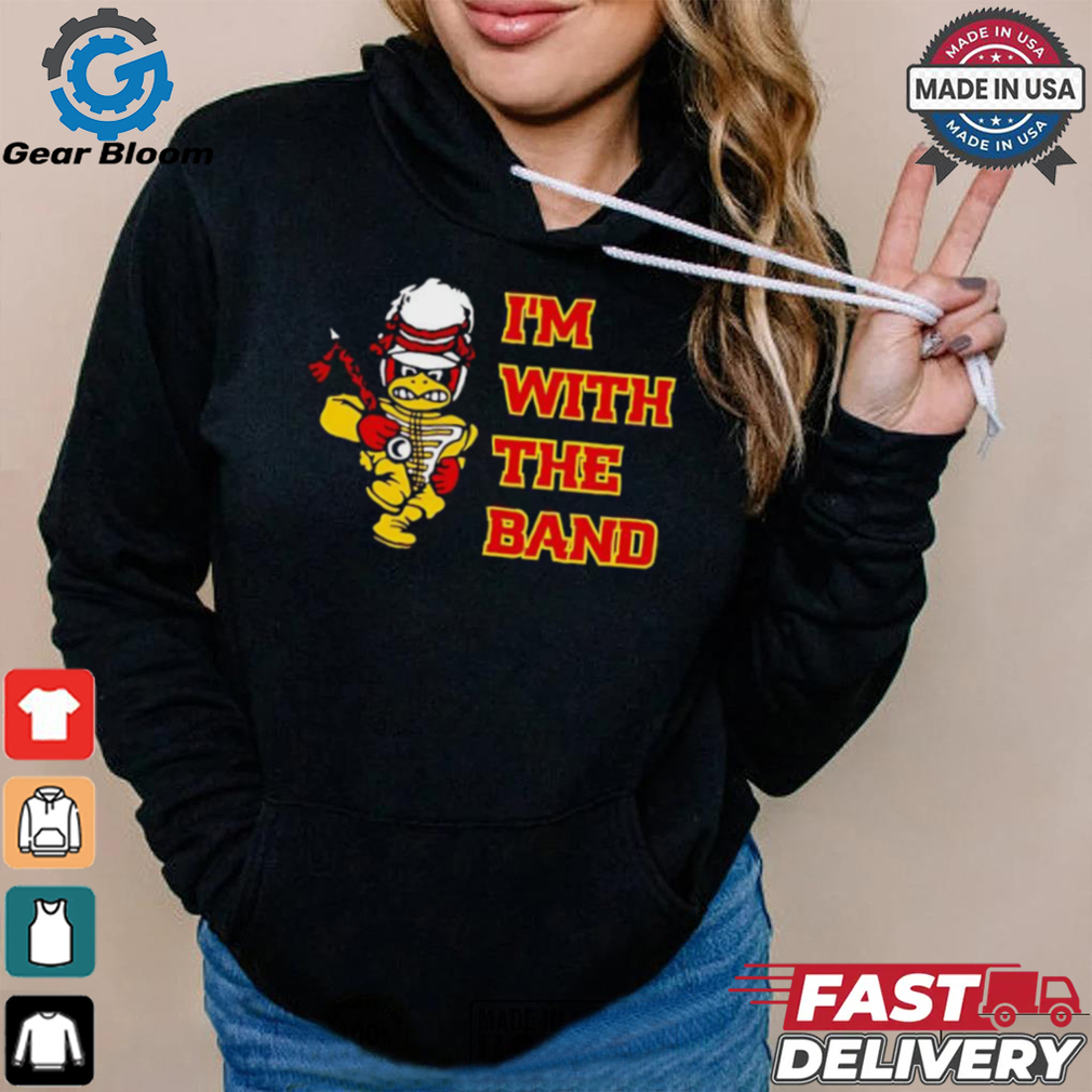 Iowa State Cyclones I’m with the band shirt Iowa State Cyclones I’m with the band shirt