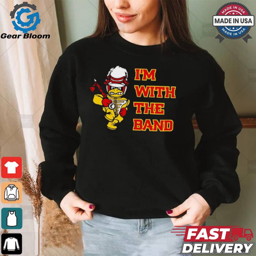 Iowa State Cyclones I’m with the band shirt Iowa State Cyclones I’m with the band shirt