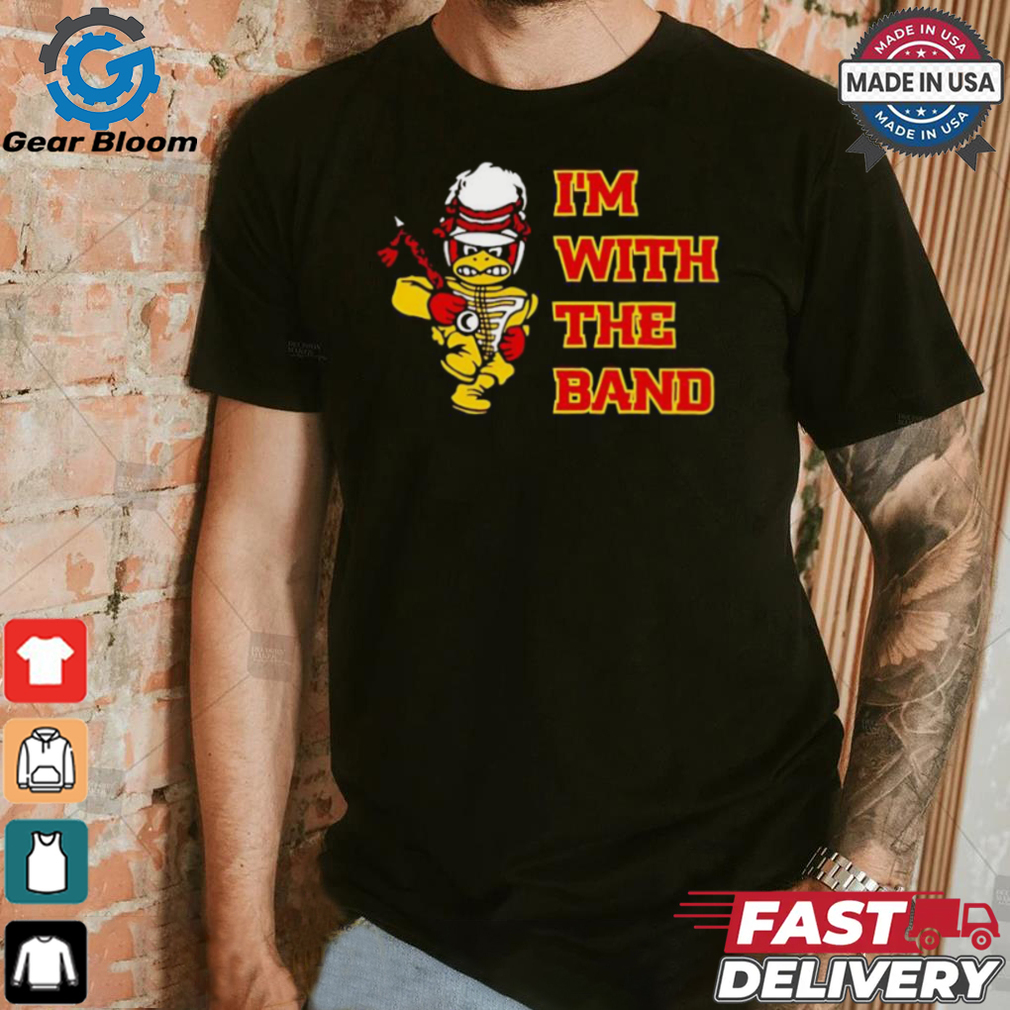 Iowa State Cyclones I’m with the band shirt Iowa State Cyclones I’m with the band shirt