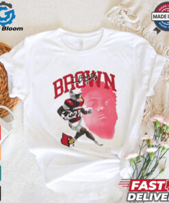 Isaac Brown Cardinal graphic shirt