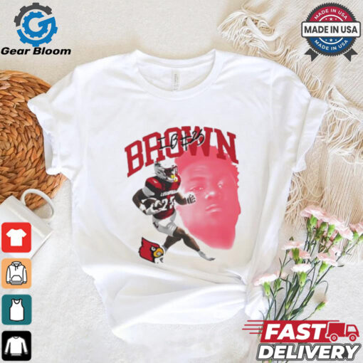 Isaac Brown Cardinal graphic shirt