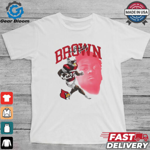 Isaac Brown Cardinal graphic shirt