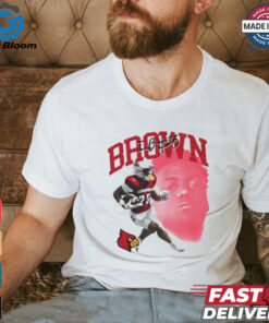 Isaac Brown Cardinal graphic shirt