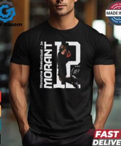 Ja Morant Memphis Grizzlies Basketball Stripes Signature t shirt