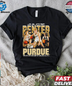 Jack Benter Purdue Boilermakers basketball vintage graphic shirt