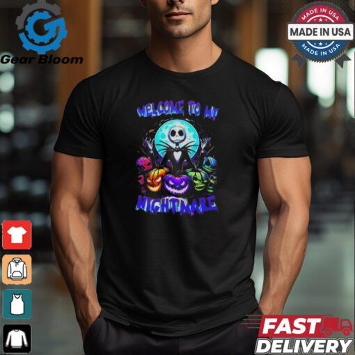 Jack Skellington Welcome To My Nightmare Halloween 2024 Shirt