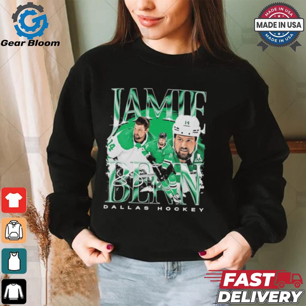 Jamie benn Dallas vintage signature shirt Jamie benn Dallas vintage signature shirt