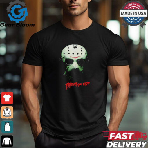 Jason Voorhees Friday The 13th mask Halloween graphic shirt