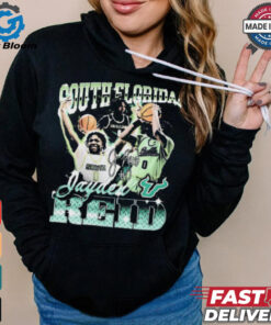 Jayden Reid #0 South Florida Bulls Graphic Signature t shirt