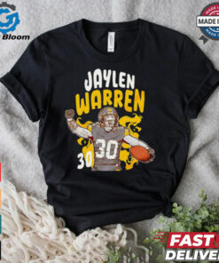 Jaylen Warren 30 Pittsburgh Steelers football graphic shirt