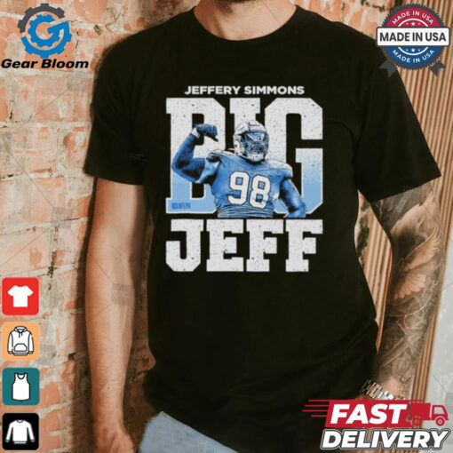Jeffery simmons tennessee big Jeff flex shirt