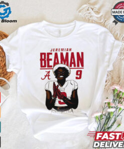 Jeremiah Beaman Alabama Crimson Tide caricature shirt