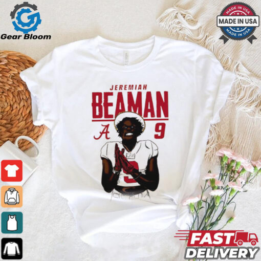 Jeremiah Beaman Alabama Crimson Tide caricature shirt