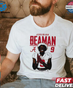 Jeremiah Beaman Alabama Crimson Tide caricature shirt