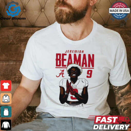 Jeremiah Beaman Alabama Crimson Tide caricature shirt