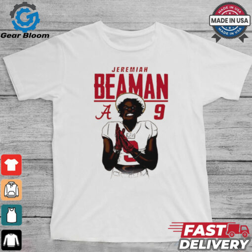 Jeremiah Beaman Alabama Crimson Tide caricature shirt