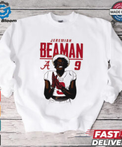 Jeremiah Beaman Alabama Crimson Tide caricature shirt