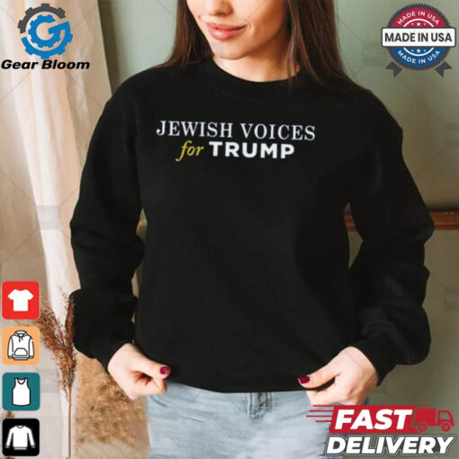 Jewish Voices For Trump Shirt