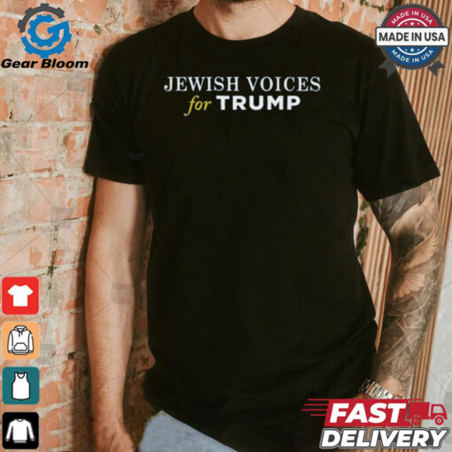 Jewish Voices For Trump Shirt