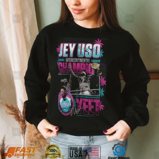 Jey Uso Intercontinental Champion Yeet T Shirt